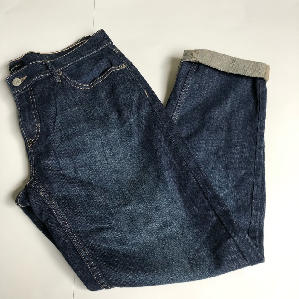 NWT BANANA REPUBLIC GIRLFRIEND JEANS SZ. 27/4